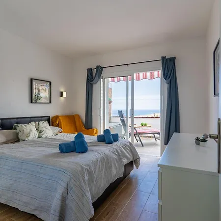 Luminoso Con Terraza, Vistas Al Mar Y Aire Acondicionado Апартаменты Адехе
