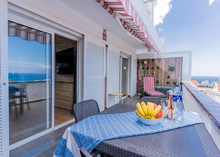 Апартаменты Luminoso Con Terraza, Vistas Al Mar Y Aire Acondicionado Адехе