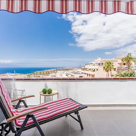 Luminoso Con Terraza, Vistas Al Mar Y Aire Acondicionado Costa Adeje (Tenerife)