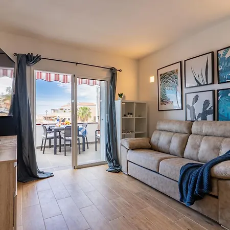 Lägenhet Luminoso Con Terraza, Vistas Al Mar Y Aire Acondicionado *
