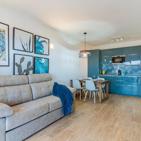 With Ocean Views & Pool In Colina Blanca, Costa Adeje (Tenerife)