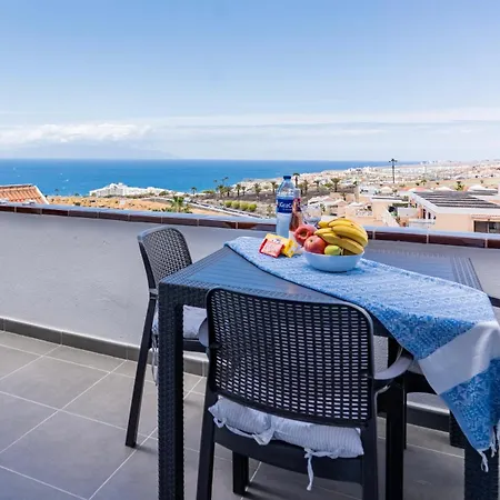 Luminoso Con Terraza, Vistas Al Mar Y Aire Acondicionado Costa Adeje (Tenerife)