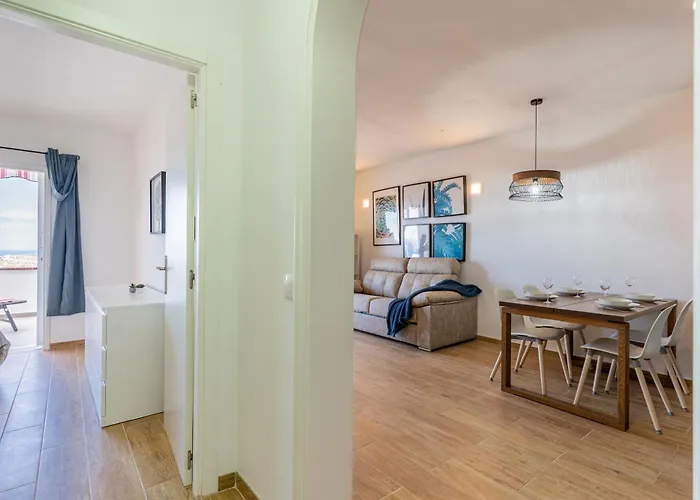 Lejlighed Luminoso Con Terraza, Vistas Al Mar Y Aire Acondicionado Costa Adeje (Tenerife)